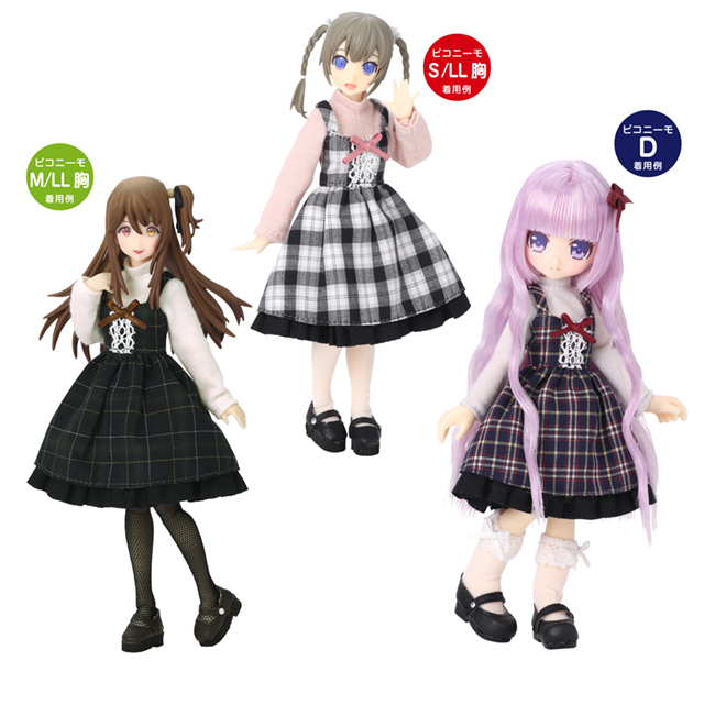 1/12ガーリージャンパースカートset PIC344