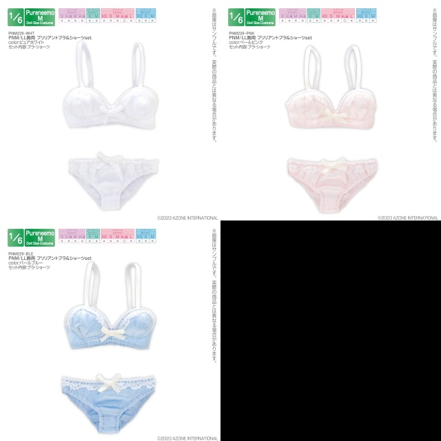 PNM／LL胸用 ブリリアントブラ＆ショーツset PNM229