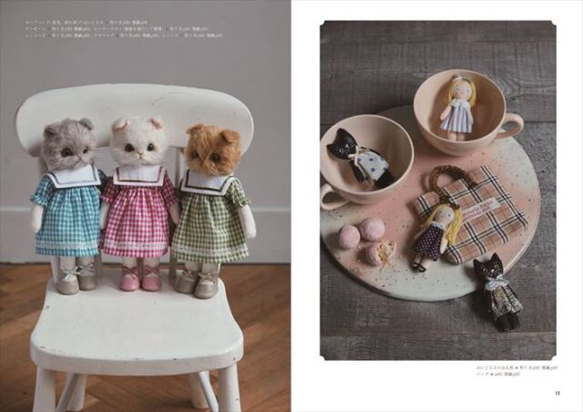 猫のきせかえぬいぐるみ