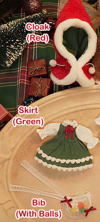 1/12 クリスマスキャンディ ドレスセット