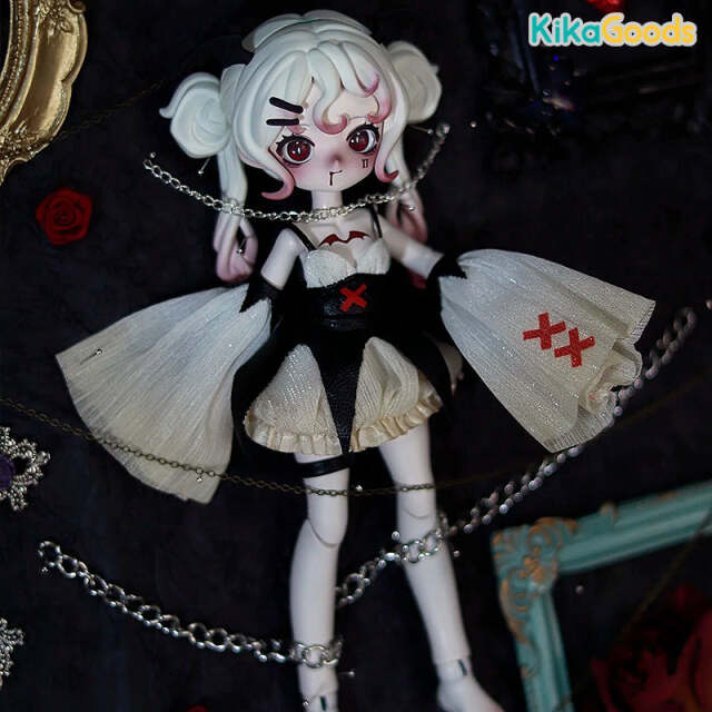ドール・お人形遊び Nyssa 怪奇なナイトメア ブラインドドール 1BOX(6