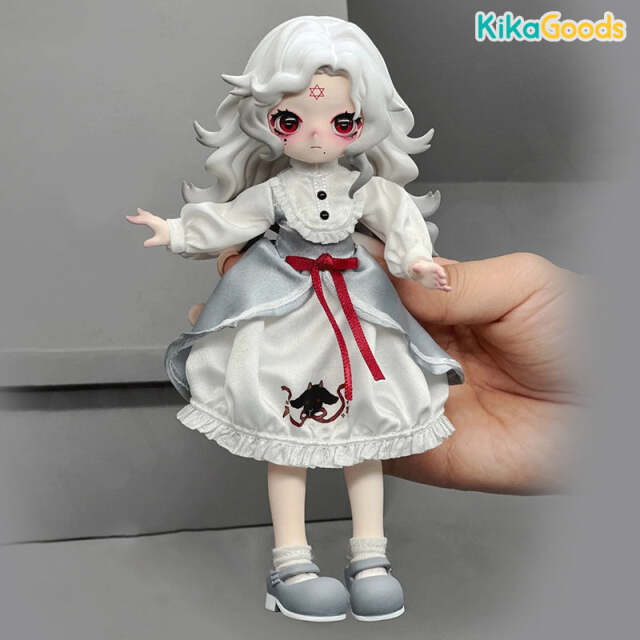 ゴートくんG.O.A.T 山羊マスク オリジナルフィギュア Nyssa（ニサ）奇妙なナイトメア シリーズ黒山羊ブレット /Nyssa