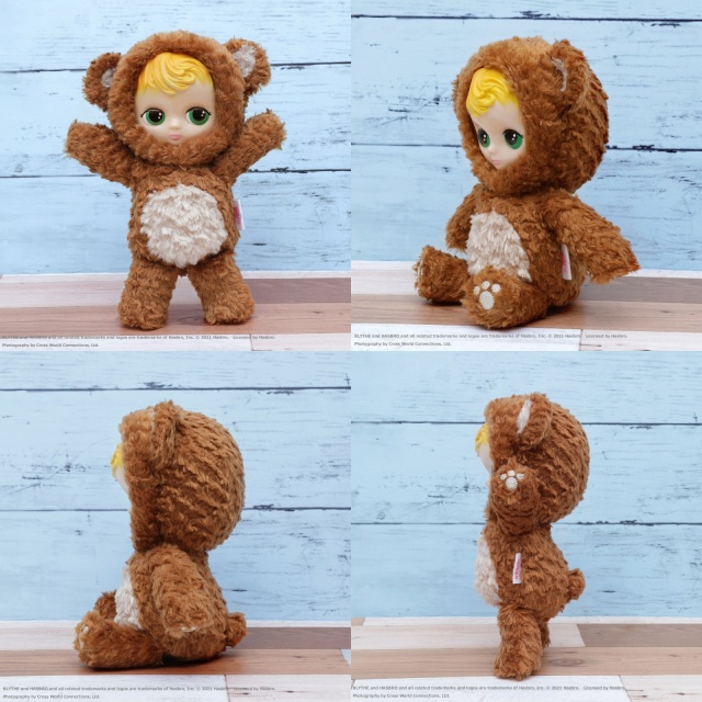 ブライス人形　ラブハグ　ベニーベア　ブラウン ラブハグ ブライス／ベニーベア(ブラウン) - Pb'-factory webshop