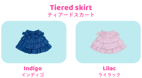 Dear Darling fashion for dolls 三角ヨークブラウス/ティアード