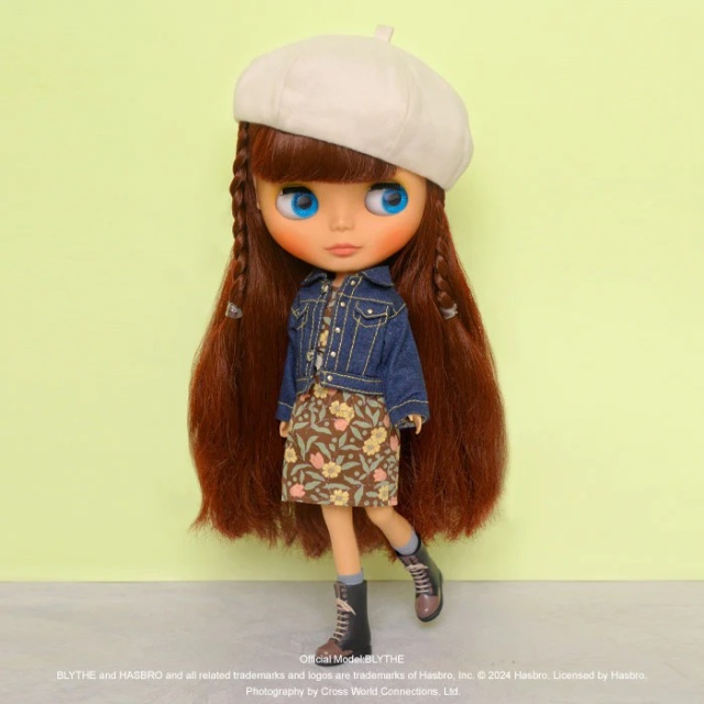 Dear Darling fashion for dolls「デニムジャケット」(22cmドールサイズ)