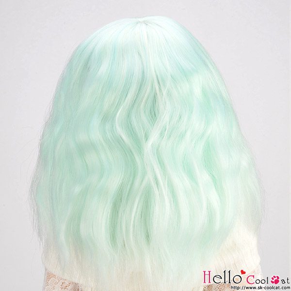 8～8.5インチCC耐熱ウィッグ ウェービーボブDM-01ブラック10260