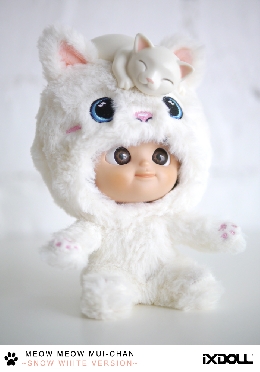 iXDOLL Mini Mui-chan 2Meow Meow (Snow White) (MMC3-SW)
