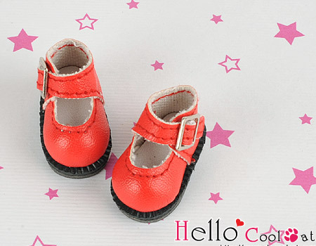 coolcat ストラップシューズ(レッド)01-07