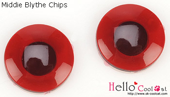 ミディブライス用キャンディ カラーアイMA-37  スカーレット