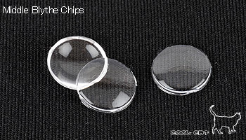 ミディブライス用カラーアイフラットMI-01クリア