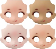 ねんどろいどどーる かすたむフェイス Make Up!:れにゃ01