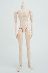 オビツ27センチ男性ボディスリム新型/ホワイティ27BD-M03W