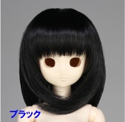 オビツウィッグ『新セミロング』8～9inch ブラック 50WG-L02-BK