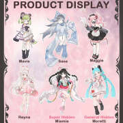 1/8 ラブリーな怪談シリーズ / Lovely Kwaidan Series 1/8 Action Figure BJD Blind Boxブラインドボックス