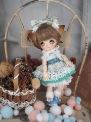 花かごの小部屋 BlueRoseGarden  Anneヘッド夏を先取りにゃ BGN