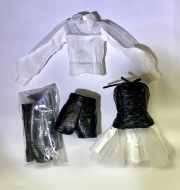 momoko DOLL GIRL POP blue star アウトフィット