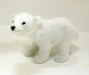 ミニチュアアニマル シロクマ