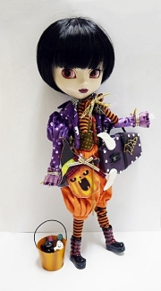 Pullipプーリップ/ムーン2012(プチカスタム済)ヌード+シーハロウィンOFコーデセット