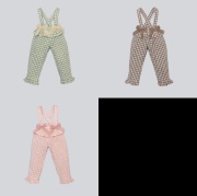 Dear Darling fashion for dolls「フリルテーパードサロペット」