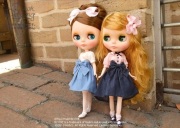 Dear Darling fashion for dolls 「デニムフィッシュテイルスカート」ライトインディゴ