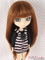 CC耐熱ウィッグストレートロング ブラウンHT-02CS