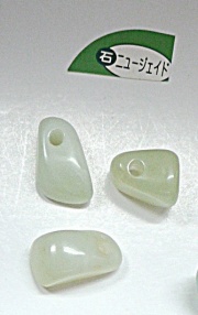 ネオブライス用プルリング★パワーストーン　ニュージェイド