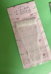 Dear Darling fashion for dolls レース付きチュールソックス 22センチドール用