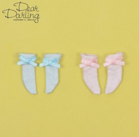 Dear Darling fashion for dolls「三つ折りソックスセット」パステル