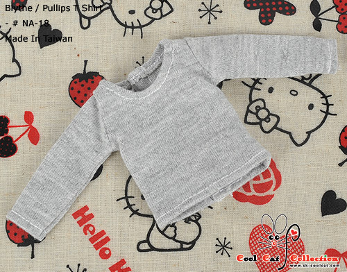 CC ロングスリーブTシャツグレー NA-18