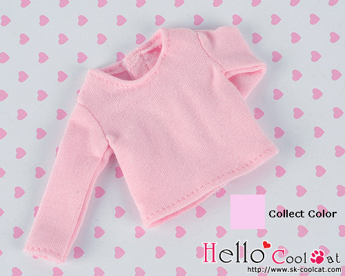 CC ロングスリーブTシャツピンク NA-23