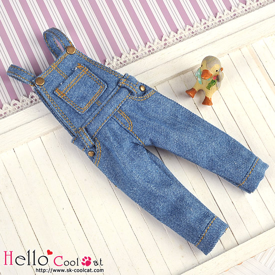 CC デニムオーバーオールブルーOL-01