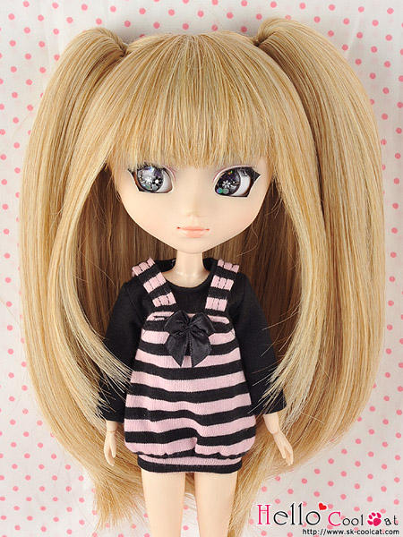 CC耐熱3ウェイウィッグロング ミックスゴールドHT-02C