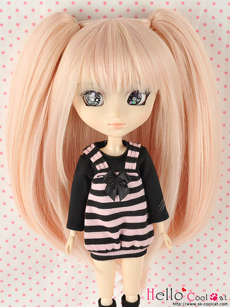 CC耐熱3ウェイウィッグロング ピンクゴールドHT-02C