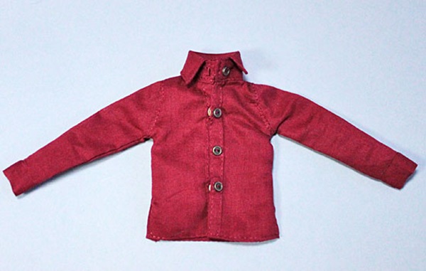 HS ボルドーシャツ/イスルサイズ