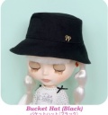Dear Darling fashion for dolls バケットハット ブラック 頭囲約27cm