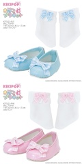 きのこプラネット「リボンなソックス＆シューズ」set KPT103