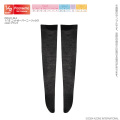 1／12 ニットオーバーニーソックス PIC447-BLK