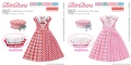 【予約】11月入荷予定 BonBons チェリー＆ギンガムセーラーワンピースセット BBS004