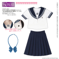 AZO2 和遥キナ学校制服コレクション「私立和遥高等学校 夏服セーラーset」 FAO225
