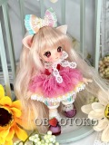 花かごの小部屋 OBヘッド  OTOKOトロピカルフラッペいちごにゃん