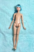momoko DOLL ベビチッチアイドル Blue ヌードドール