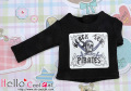 CC半袖プリントTシャツ/ブラックシー ブラック PR-41