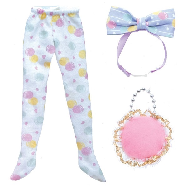 リカちゃんドレスグッズ/原宿ガールズスクールコーデグッズセット SWEETS