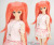 【DM-04】DD／MDD HP wigs w／Hair Pin # Coral Pink