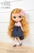 Dear Darling fashion for dolls 「デニムフィッシュテイルスカート」