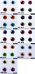 プーリップ用カラーアイ Make It Own Eye-chips Selection/Pullip