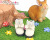 CC かわいいうさ耳付アンクルブーツ ホワイト23-1
