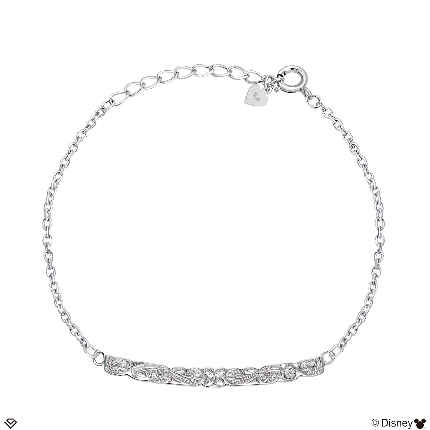 ディズニー Disney ブレスレット ハワイアンジュエリー スクロールバー 「ミッキー」 lb58-0002
