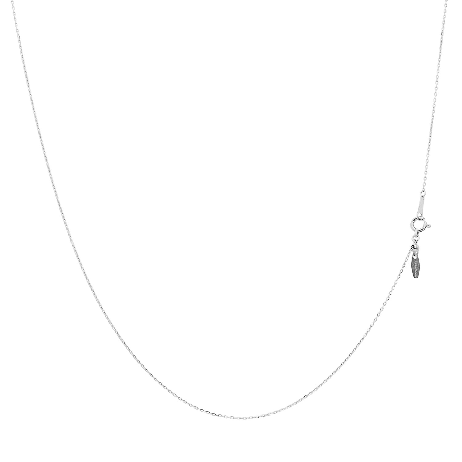 プラチナ チェーン ネックレス pt850 シャインカットアズキ 幅0.8mm 約1.42g 最長45cm 長さ調整可能 lc97-0067