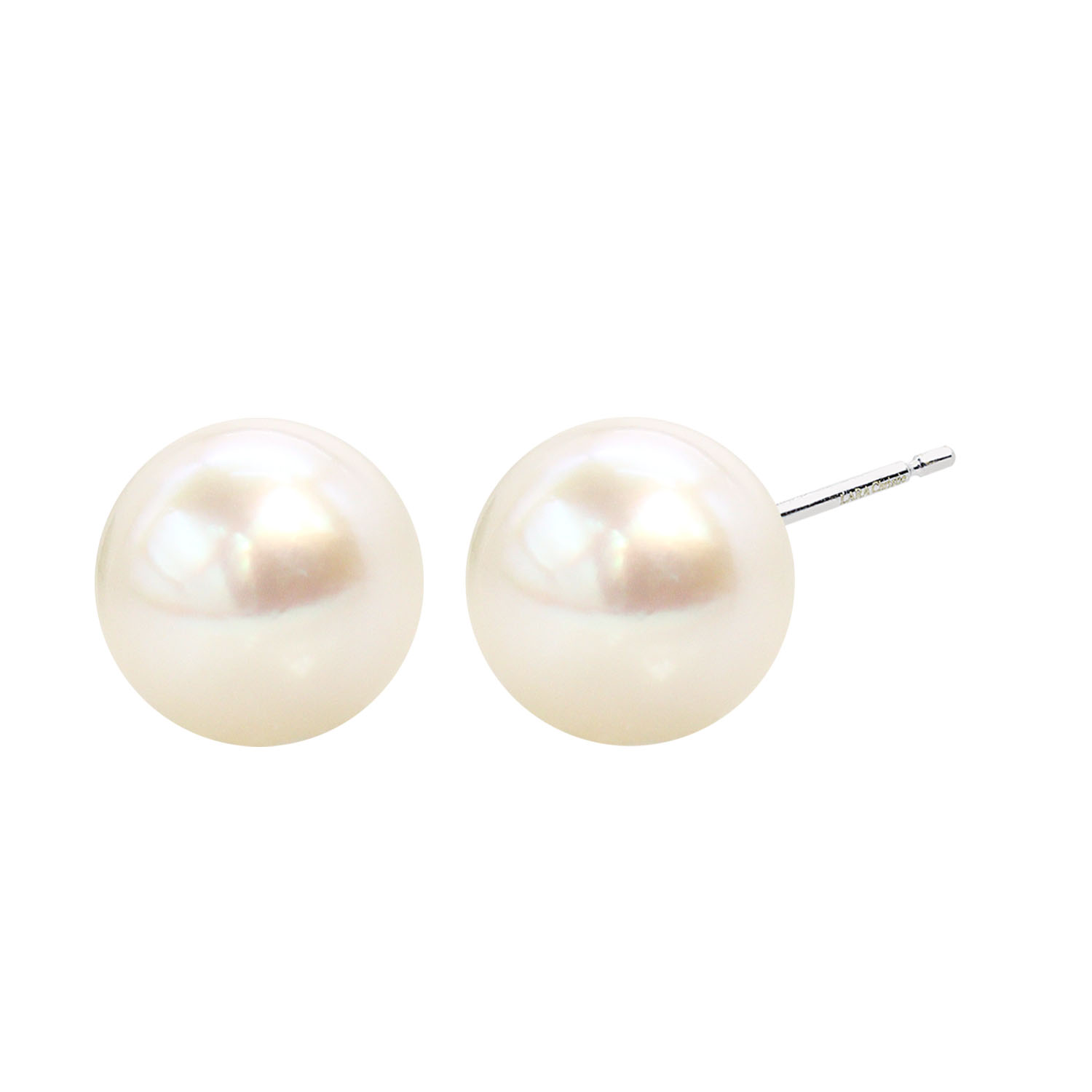 ピアス レディース あこや本真珠 花珠 6.5mm UP 両耳 2珠 パール 鑑別書付き le107-0010